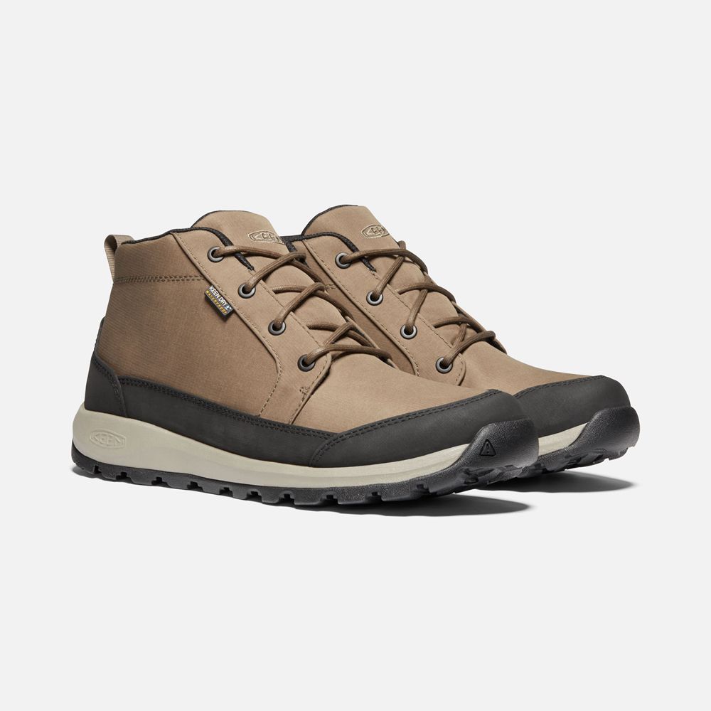 Keen Laarzen Heren Khaki - Glieser Nylon Waterproof - 39572-UIQO